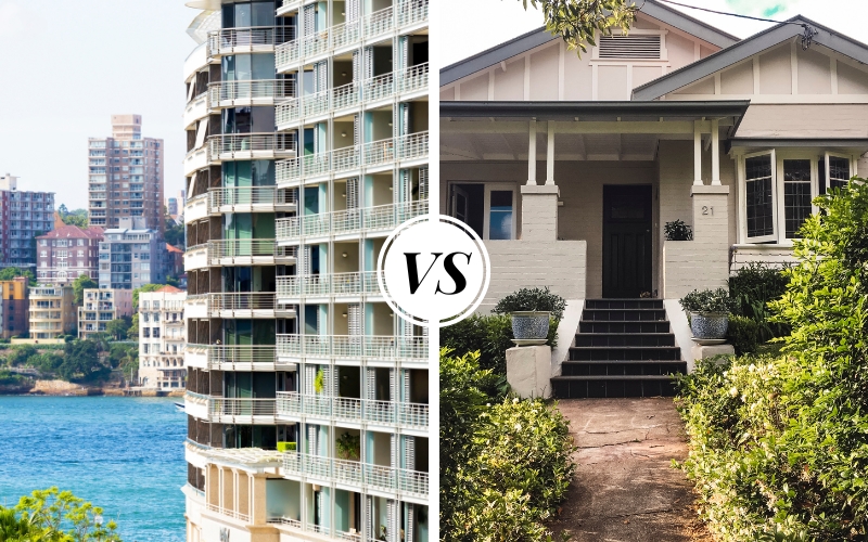 Is it better to buy apartment or sales house